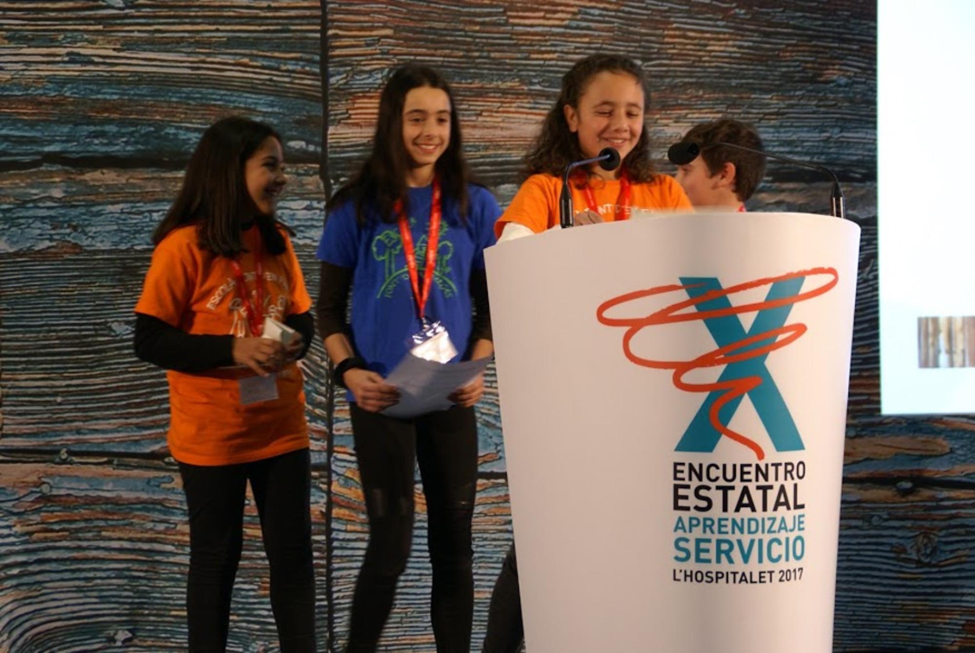 El 1 de diciembre se celebró en Hospitalet de Llobregat el 12º encuentro estatal de Aprendizaje y Servicio